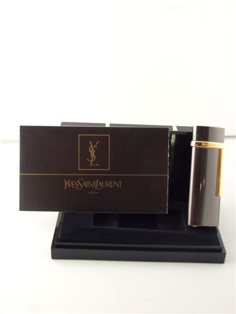 yves saint laurent cigarette lighter silver|st laurent st dupont lighter.